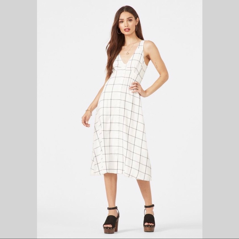 Block Midi Dress (L)